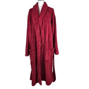 Polo Ralph Lauren Robe Mens S/M Cozy Plush Shawl Collar Tie Waist loungewear